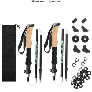 trekking poles for hunting; hiking staff parts