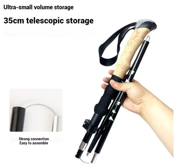 OutdrX 5 Section Trekking Poles for Hunting - Image 7
